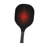 Pickleball Paddle with Comfortable Grip Handle Training Fiberglass Red