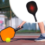 Pickleball Paddle with Comfortable Grip Handle Training Fiberglass Red