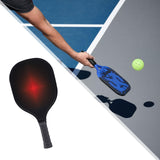 Pickleball Paddle with Comfortable Grip Handle Training Fiberglass Red