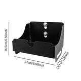 Maxbell Gym Wall Storage Rack Accessories Sturdy Organizer for Shop Gym Organization 22cmx13cmx16.5cm