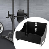 Maxbell Gym Wall Storage Rack Accessories Sturdy Organizer for Shop Gym Organization 22cmx13cmx16.5cm