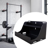 Maxbell Gym Wall Storage Rack Accessories Sturdy Organizer for Shop Gym Organization 44cm25cmx29cm