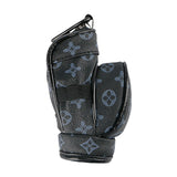 Maxbell Golf Ball Pouch Holds 3 Balls & 3 Tees Small Golf Ball Carrier Bag Women Men Black