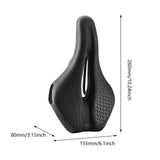 Bike Seat Comfortable Shock Absorption for Men Women Hollow Road Bike Saddle