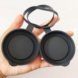 Binocular Lens Cap Sturdy Black Spare Parts Protective Covers for Binoculars