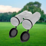 Binocular Lens Cap Sturdy Black Spare Parts Protective Covers for Binoculars