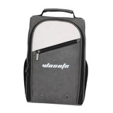 Maxbell Golf Shoe Bag PU Golfer Gift with Ventilation Golf Equipment Sports Shoe Bag Gray