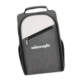 Maxbell Golf Shoe Bag PU Golfer Gift with Ventilation Golf Equipment Sports Shoe Bag Gray