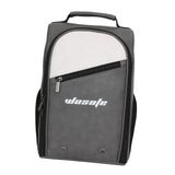 Maxbell Golf Shoe Bag PU Golfer Gift with Ventilation Golf Equipment Sports Shoe Bag Gray