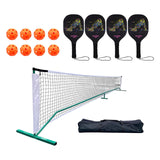 Pickleball Set with Net Regulation Size Net for Pickleball Training Driveway