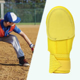 Baseball Softball Sliding Glove Adjustable Baseball Sliding Pad for Exercise Yellow