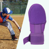 Baseball Softball Sliding Glove Adjustable Baseball Sliding Pad for Exercise Purple