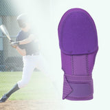 Baseball Softball Sliding Glove Adjustable Baseball Sliding Pad for Exercise Purple