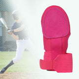 Baseball Softball Sliding Glove Adjustable Baseball Sliding Pad for Exercise Rose Red