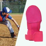 Baseball Softball Sliding Glove Adjustable Baseball Sliding Pad for Exercise Rose Red