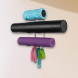 Yoga Mat Holder Accessories Wall Mount Organizer Storage Decor