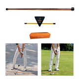 Golf Swing Training Aid Exercise Assistance Beginners Players Tempo Training