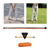 Golf Swing Training Aid Exercise Assistance Beginners Players Tempo Training