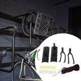 Bike Hoist Portable Easy Installation Bicycle Hoist for Indoor Garage Canoes