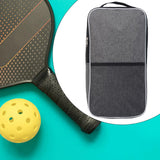 Pickleball Bag Waterproof Organizer Portable Carrying Bag for Men Women Gift Grey