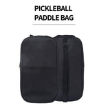 Pickleball Bag Waterproof Organizer Portable Carrying Bag for Men Women Gift Black