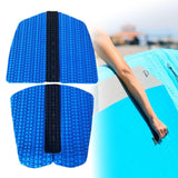 6x Surf Traction Pads Nonslip Accessories for Paddle Board Surfing Longboard Blue