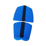 6x Surf Traction Pads Nonslip Accessories for Paddle Board Surfing Longboard Blue