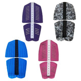 6x Surf Traction Pads Nonslip Accessories for Paddle Board Surfing Longboard Blue