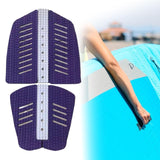 6x Surf Traction Pads Nonslip Accessories for Paddle Board Surfing Longboard Purple