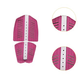 6x Surf Traction Pads Nonslip Accessories for Paddle Board Surfing Longboard Pink