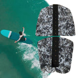 6x Surf Traction Pads Nonslip Accessories for Paddle Board Surfing Longboard Black