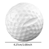 3Pcs Golf Ball Shaped Glass Drinkware Decorative Golf Party Decorations