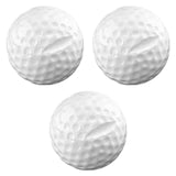 3Pcs Golf Ball Shaped Glass Drinkware Decorative Golf Party Decorations