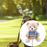 Bear Golf Wood Headcover Animal Shaped Lovely Guard for Women Golf Accessory Driver