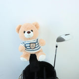 Bear Golf Wood Headcover Animal Shaped Lovely Guard for Women Golf Accessory Fairway