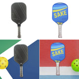 Pickleball Paddle Gift Players Supplies Training for Practice Playing Black