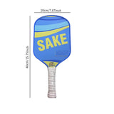 Pickleball Paddle Gift Players Supplies Training for Practice Playing Blue Yellow