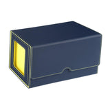 Card Deck Box Organizer for Football Cards Trading Cards Gathering Card Toys Blue Yellow