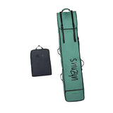 Ski Bag and Boot Bag Retractable Wheeled Men Women Storage Bag Snowboard Bag Green