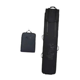 Ski Bag and Boot Bag Retractable Wheeled Men Women Storage Bag Snowboard Bag Black