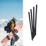 Snowboard Repair Tuning Equipment Sturdy Practical for Winter Sports Outdoor Black 4pcs