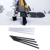 Maxbell Snowboard Repair Tuning Equipment Sturdy Practical for Winter Sports Outdoor White 4 Black 4