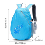 Tennis Backpack Fitness Sport Badminton Bag for Pickleball Badminton Racquet Blue