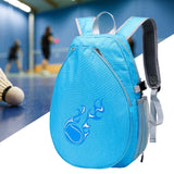 Tennis Backpack Fitness Sport Badminton Bag for Pickleball Badminton Racquet Blue