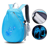 Tennis Backpack Fitness Sport Badminton Bag for Pickleball Badminton Racquet Blue