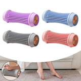 Foot Massage Roller Manual Foot Roller Massager for Muscle Fascia Feet Soles Purple