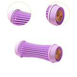 Foot Massage Roller Manual Foot Roller Massager for Muscle Fascia Feet Soles Purple