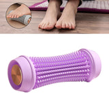 Foot Massage Roller Manual Foot Roller Massager for Muscle Fascia Feet Soles Purple