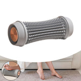 Foot Massage Roller Manual Foot Roller Massager for Muscle Fascia Feet Soles Gray