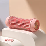 Foot Massage Roller Manual Foot Roller Massager for Muscle Fascia Feet Soles Pink